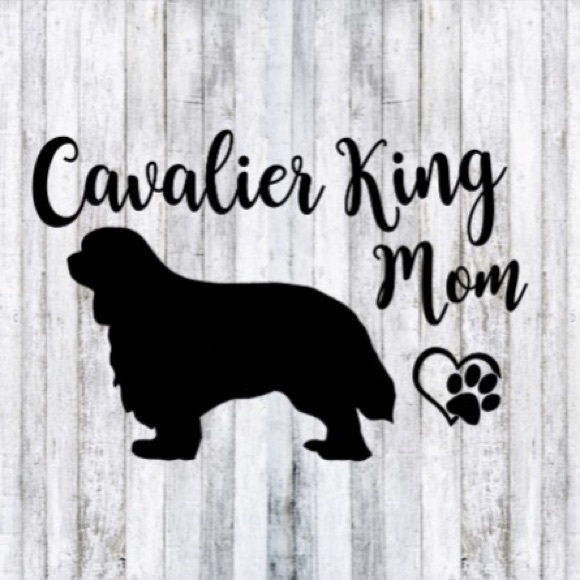 Cavalier King Charles Spaniel Mom Car Dog Decal - Picture 4 of 4